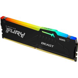 Memoria RAM DDR5 6000 16 GB Kingston FURY Beast RGB