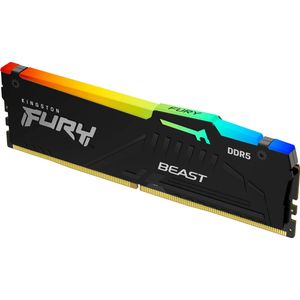 Memoria RAM DDR5 5600 16GB Kingston FURY Beast RGB