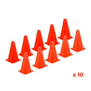 Cono De Entrenamiento Coordinación 22cm Pack x 10 unidades Supergym