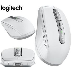 MOUSE LOGITECH INALAM MX ANYWHERE 3 GRIS CLARO