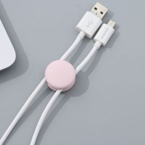 Abrazador de Cables de Silicona Set 4 Unidades