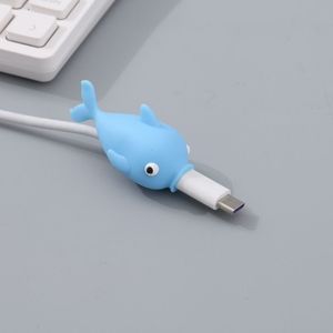 Protector de Cable USB  - Pez Celeste