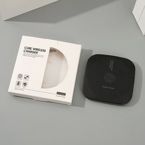 Cargador Inalámbrico Cubo Carga Rápida 9V (Negro)