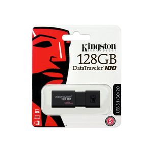 Pendrive Kingston 128gb Dt100 G3 Usb 3.1 - Market