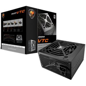 Fuente Cougar Gamer 600w Reales 80 Plus Fan 120mm 2años Gtia