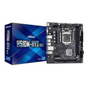 Motherboard Asrock H510m Hvs R2.0 S1200 Intel 11 Ddr4 Backup