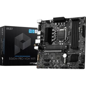 Motherboard Msi B560m Pro-vdh Wifi S1200 10ma Ddr4 Backup