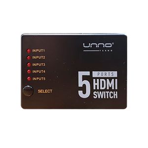 Switch unno 5 Hdmi /1 Salida 4k X 2k (3840 X 2160) /kservice