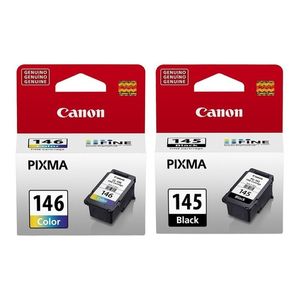 Pack Cartuchos Canon 145 + 146 Mg2410 2510 2500 2910 Backup
