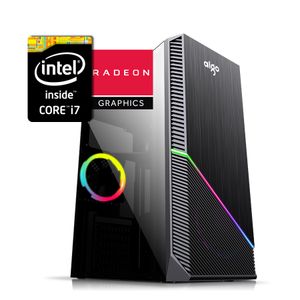 Pc Torre Gamer I7 3.6ghz 16gb Ssd 240gb+ Hdd 500gb Rx550 4gb