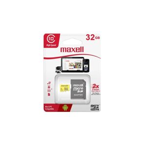 Tarjeta De Memoria Maxell 32gb Clase 10 - Market