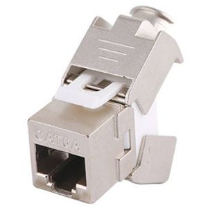 JACK RJ45 CAT6A STP TOOLLESS 180 GRADOS