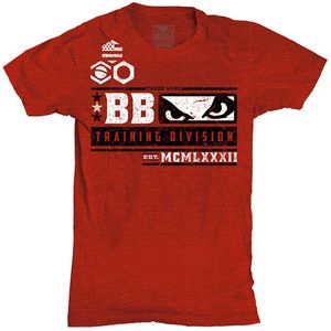 Remera Bad Boy Training Division Rojo-Talle M