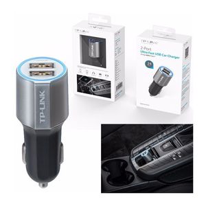 Cargador USB para Auto TP-LINK CP220 2 Puertos USB 24W