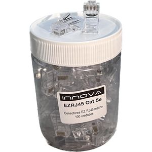 Ficha EZ-RJ45 Macho para cable UTP Cat5e 100 unidades