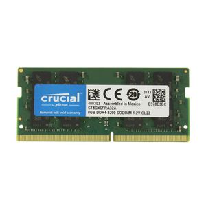 Memoria RAM SODIMM DDR4 CRUCIAL 8GB PC4-25600 3200MHz