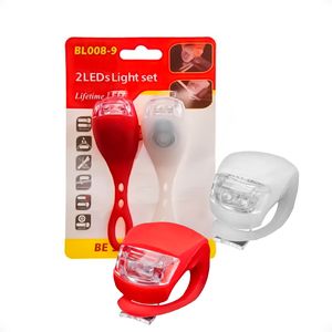 Luz Led Para Bicicleta Silicona Inalterable Expandible Par