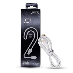 Cable Para iPhone Lightning, Tipo C Y Micro Usb Treqa 2 Mts