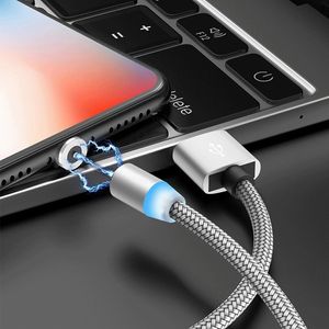 Cable Magnetico Datos Y Carga 3 En 1 iPhone Usb-c Micro Usb