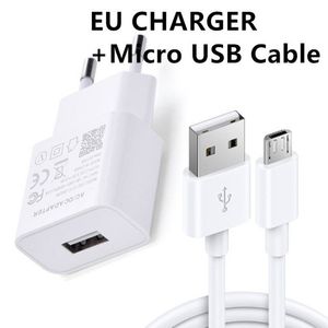 Adaptador De Pared Usb 1.0a + Cable Micro Usb