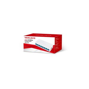Switch MERCUSYS MS108 8 Puertos 10/100 Carcasa Plástica