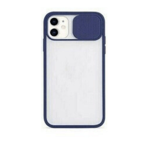 Case con protector para camara Iphone 12 Azul