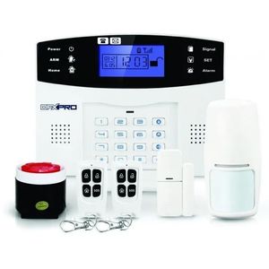 KIT de Alarma OFXPRO OFX-P700AL con Accesorios - GSM, 99 Zonas