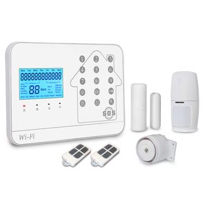 Alarma Seguridad Kit Gsm + Wifi + Pstn MATKO SEGURIDAD