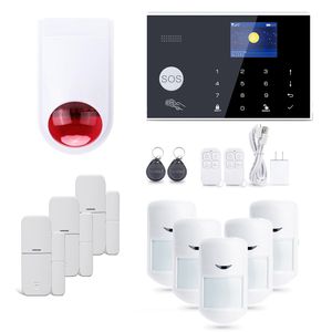 KIT de Alarma TUYA Smart TS970ALT, WIFI, APP + 5 PIR + 3 Magneticos + Sirena