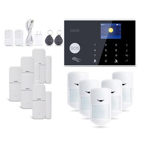 KIT de Alarma TUYA Smart TS970ALT, WIFI, APP + 5 PIR + 5 Magnéticos