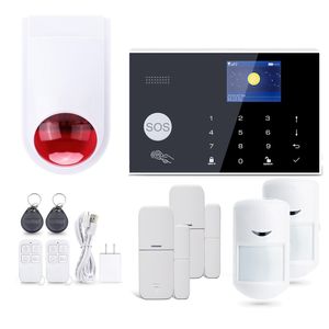 KIT de Alarma TUYA Smart TS970ALT, WIFI, APP + 2 PIR + 2 Magneticos + Sirena