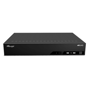 NVR MILESIGHT 4K H.265+ 2HDD 3.5 32CH 24POE