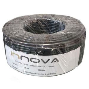 Alarma Cable 5 X 0,40mm Blanco 100Mts CONDUTTI