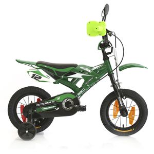 BACCIO Bicicleta MOTORBIKE rodado 12 YS7417 Verde