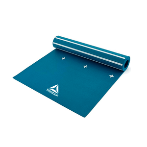 COLCHONETA YOGA MAT 4MM REVERSIBLE VERDE REEBOK Supergym