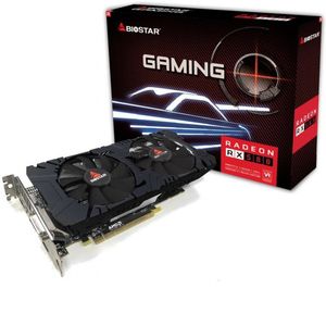 Tarjeta de Video Gamer Biostar Radeon RX580 8GB DDR5 -Gaming