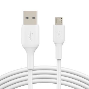 BELKIN CAB005BT1MWH CABLE MICRO USB WHITE 1MT