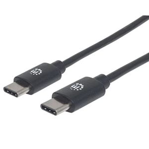 Cable USB C macho/macho 2,0 mts - Manhattan