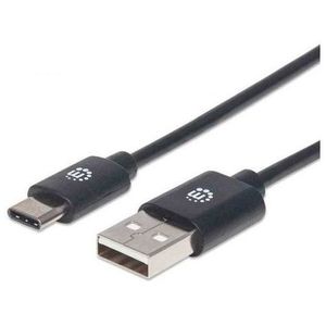 Cable Usb C A Usb A Macho/macho 2,0 Mts Manhattan