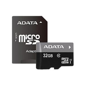 ADATA MICRO SDHC PREMIER 32GB C/ADAP CLASE 10 AUSDH32GUICL10