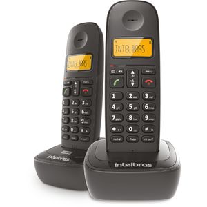 Teléfono Inalámbrico Intelbras Ts 2512 Negro