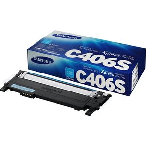 SAMSUNG TONER C406S CLP-365/CLX3305/C460/410 CYAN ST988A