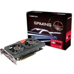 Tarjeta Video Biostar AMD RX570 8GB DDR5 Dual Cooling -Gamer