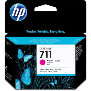 HP CZ135A 711 3PACK MAGENTA 29ML T120/T520/T530/T130 UK