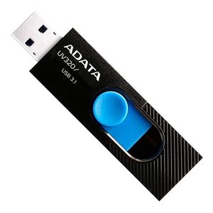 Pendrive Adata Uv320 64gb 3.1 Gen 1 Negro Y Azul