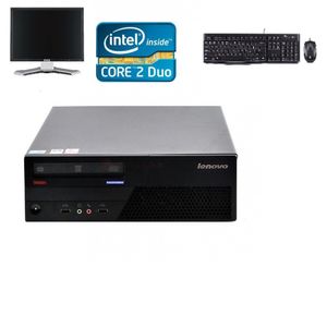 Equipo PC Lenovo Core 2 Duo /2Gb/160Gb/DVD + Monitor 19"
