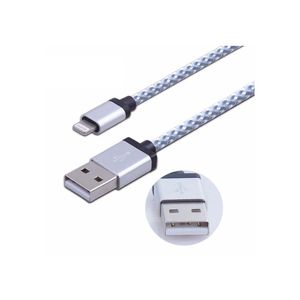 Cable USB Am/iPhone 5/6 Aluminio WTEL3043