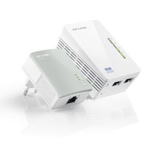 Adaptador Powerline TP-LINK TL-WPA4220KIT Kit 2 unidades