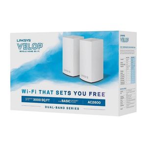 Sistema Malla Wifi Linksys Velop Whw0101 Ac1300 2 unidades