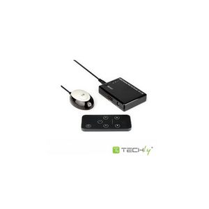 Splitter / Switch HDMI 3x1 c/Control Remoto Techly